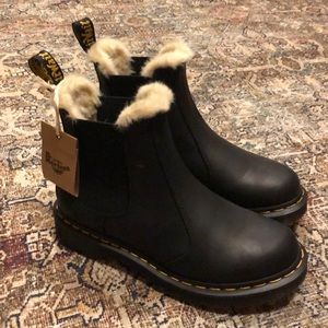 Dr. Martens Leonore Fur Lined Bootie